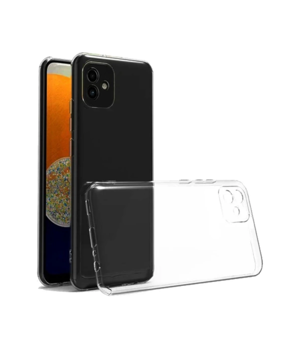 Newface Samsung Galaxy A05 Kılıf Lüx Şeffaf Silikon