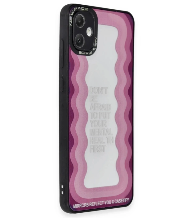 Newface Samsung Galaxy A05 Kılıf Mirror Desenli Kapak - Mirror - 11