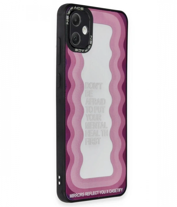 Newface Samsung Galaxy A05 Kılıf Mirror Desenli Kapak - Mirror - 11