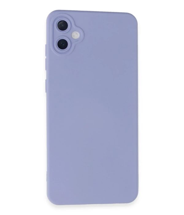 Newface Samsung Galaxy A05 Kılıf Nano içi Kadife Silikon - Lila