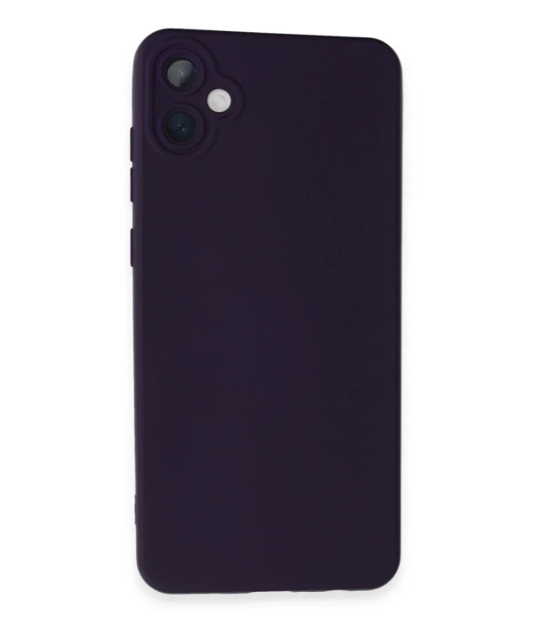 Newface Samsung Galaxy A05 Kılıf Nano içi Kadife Silikon - Mor