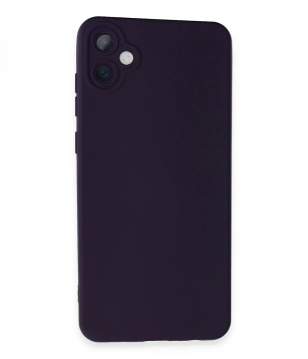 Newface Samsung Galaxy A05 Kılıf Nano içi Kadife Silikon - Mor