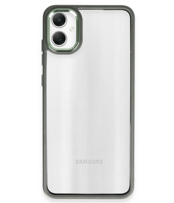 Newface Samsung Galaxy A05 Kılıf Power Silikon - Koyu Yeşil