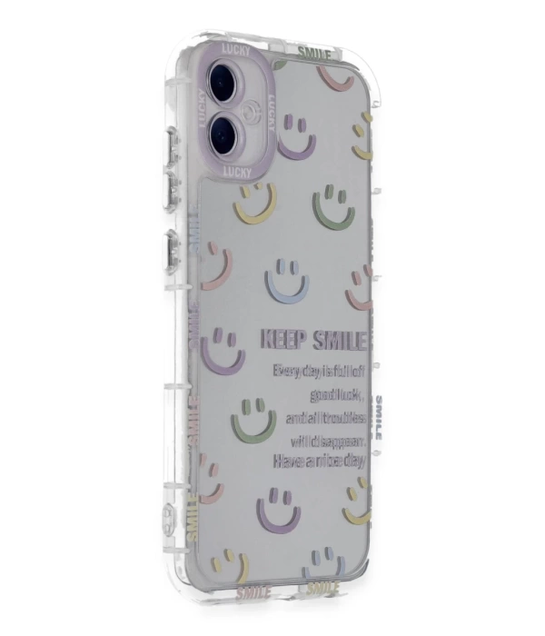 Newface Samsung Galaxy A05 Kılıf Reflexion Desenli Kapak - Desen 2