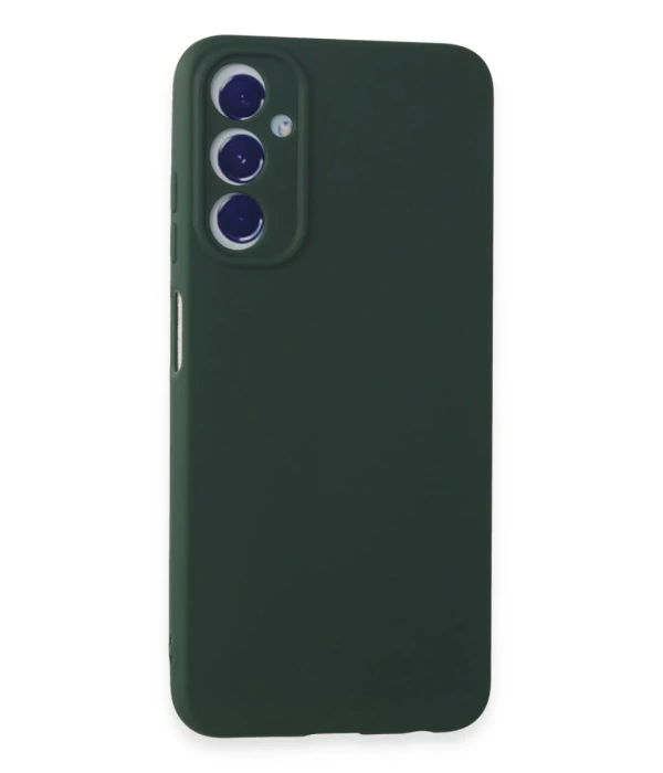 Newface Samsung Galaxy A05S Kılıf First Silikon - Koyu Yeşil