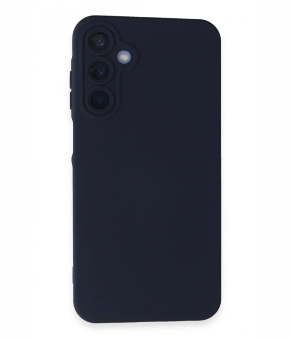 Newface Samsung Galaxy A05S Kılıf Nano içi Kadife Silikon - Lacivert