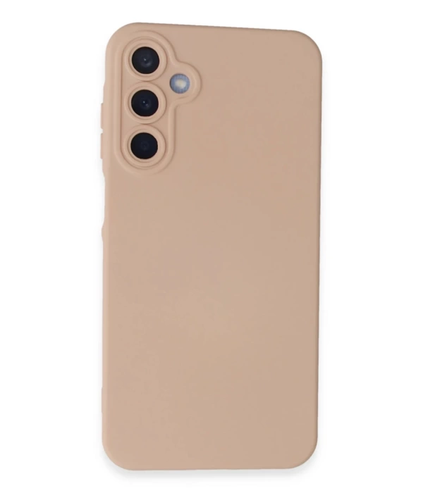 Newface Samsung Galaxy A05S Kılıf Nano içi Kadife Silikon - Pudra