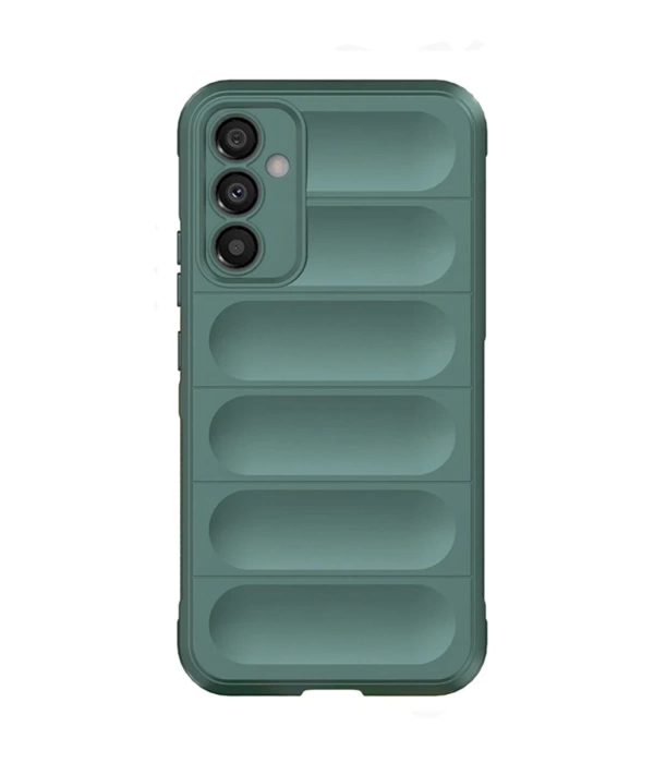 Newface Samsung Galaxy A05S Kılıf Optimum Silikon - Koyu Yeşil