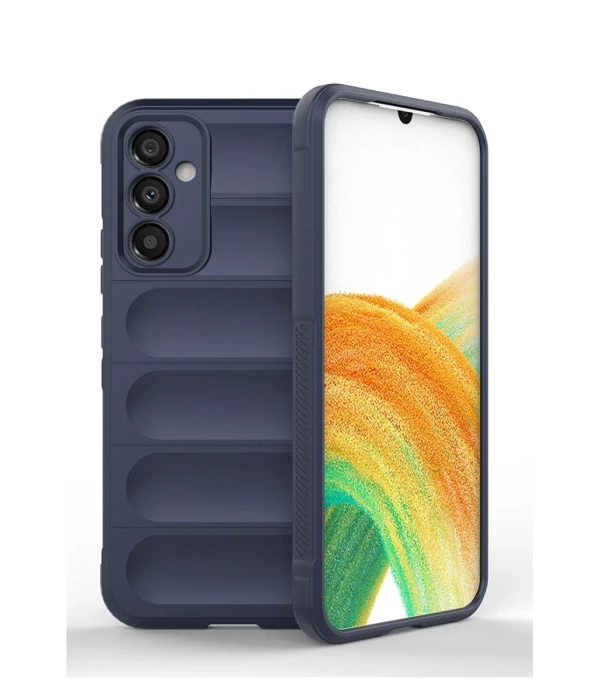 Newface Samsung Galaxy A05S Kılıf Optimum Silikon - Lacivert