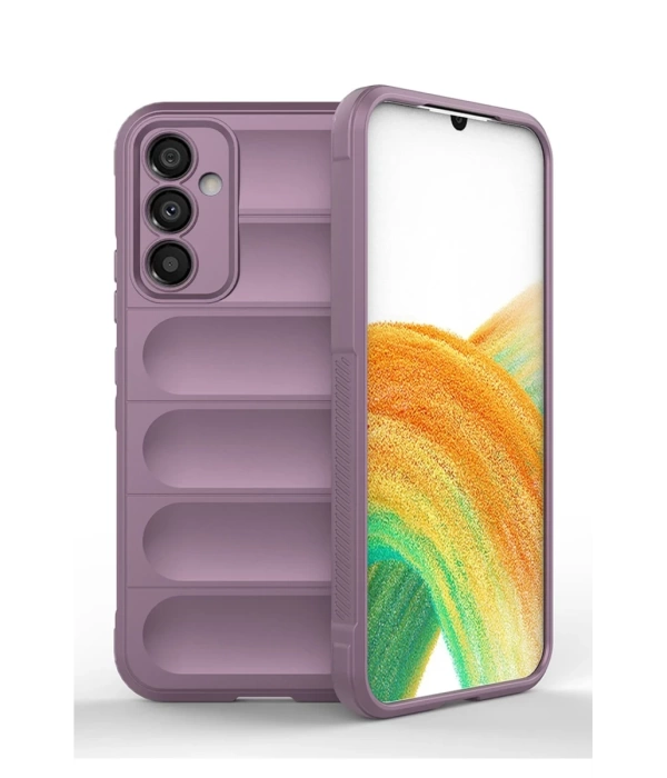 Newface Samsung Galaxy A05S Kılıf Optimum Silikon - Mor