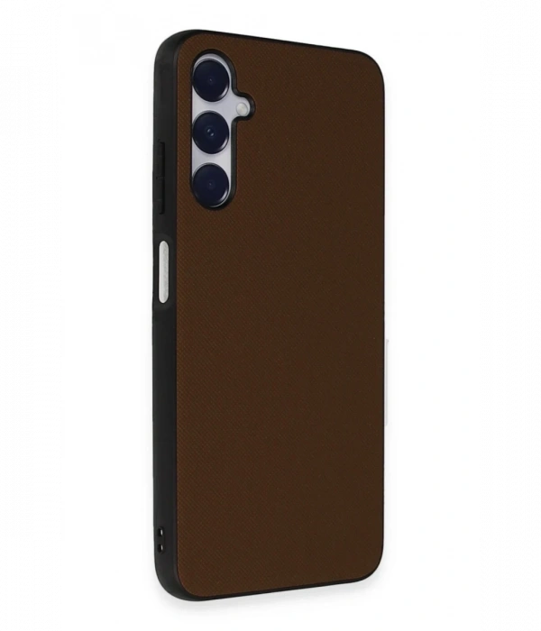 Newface Samsung Galaxy A05S Kılıf Taft Kapak - Kahverengi