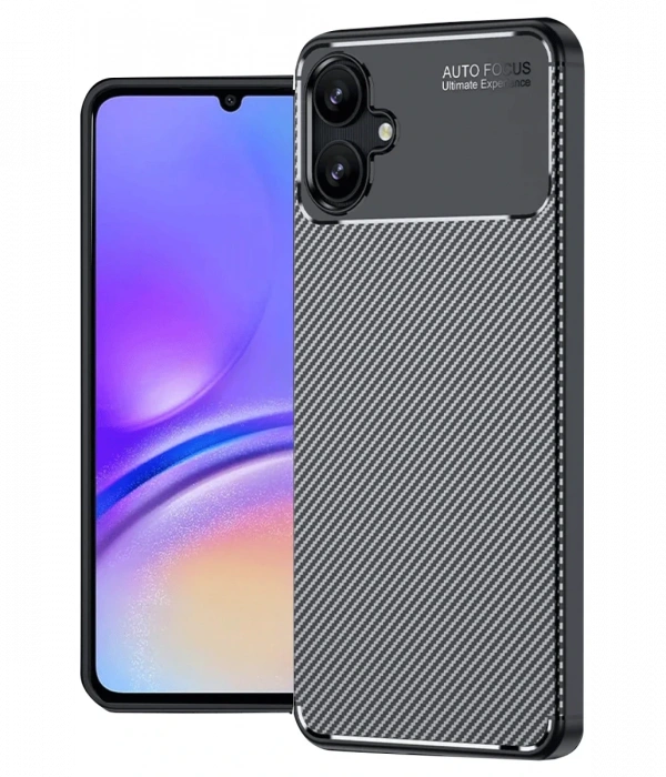 Newface Samsung Galaxy A06 Kılıf Auto Focus Karbon Kapak