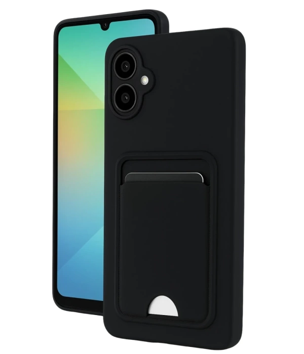 Newface Samsung Galaxy A06 Kılıf Kelvin Kartvizitli Silikon