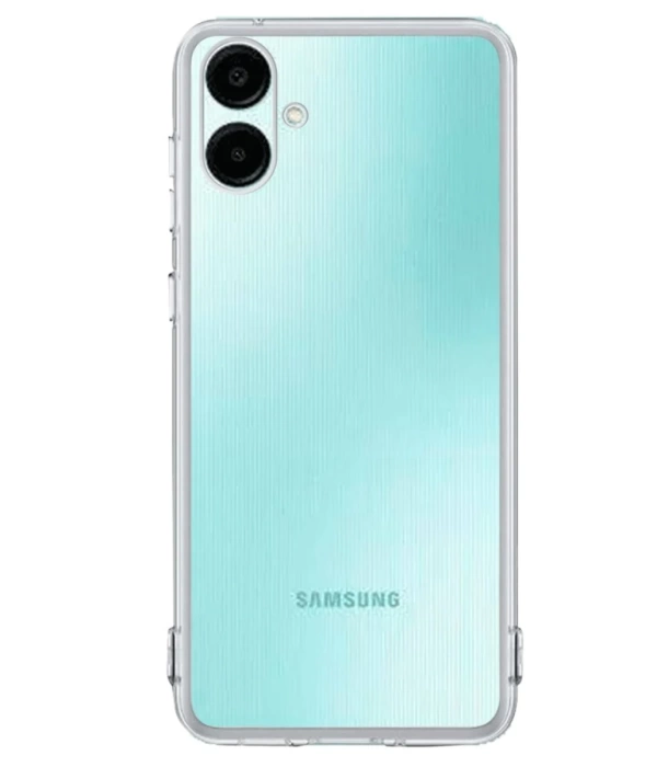 Newface Samsung Galaxy A06 Kılıf Lüx Şeffaf Silikon