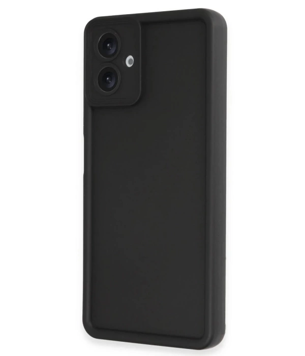 Newface Samsung Galaxy A06 Kılıf Viera Silikon - Siyah