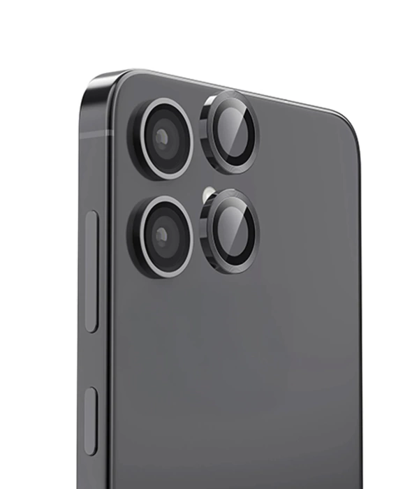 Newface Samsung Galaxy A06 Raze Metal Kamera Lens - Siyah