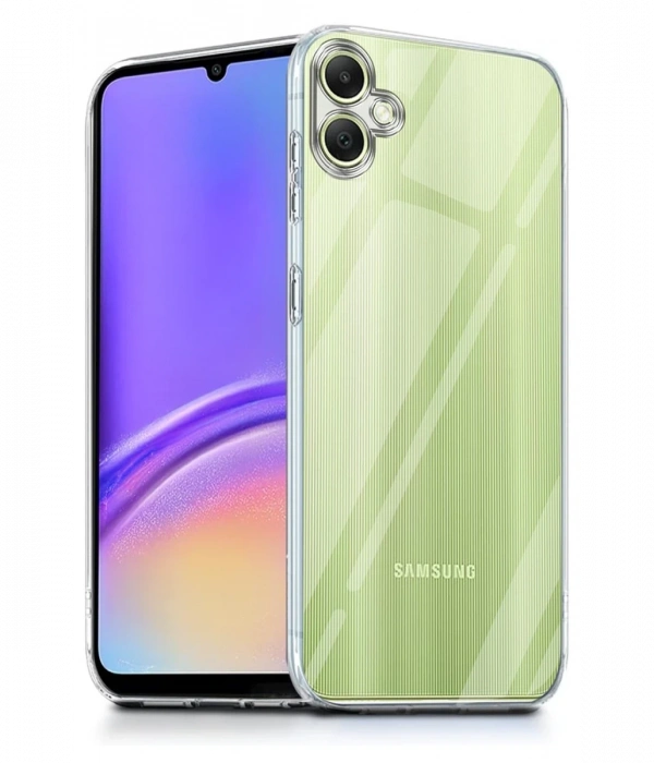 Newface Samsung Galaxy A07 Lüx Şeffaf Silikon - Şeffaf
