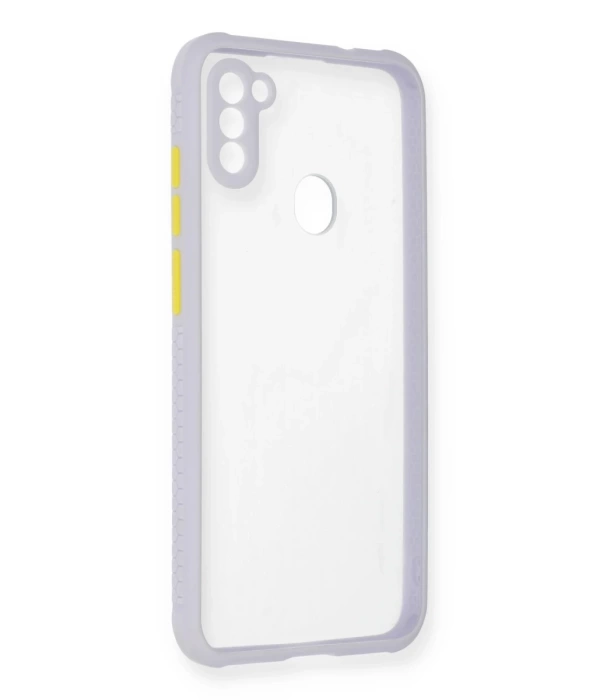 Newface Samsung Galaxy A11 Kılıf Miami Şeffaf Silikon
