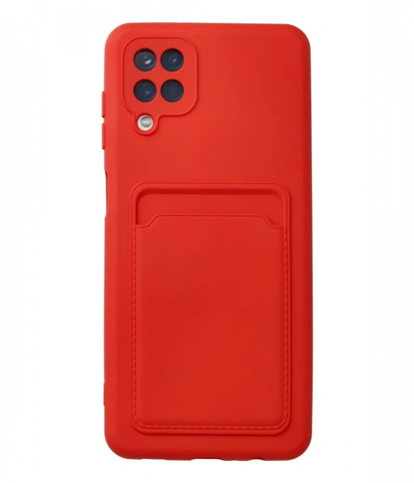 Newface Samsung Galaxy A12 Kılıf Kelvin Kartvizitli Silikon