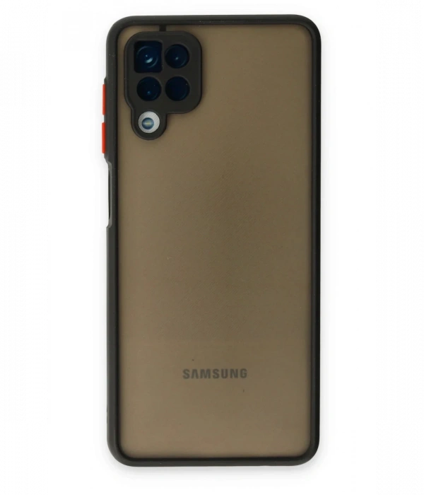 Newface Samsung Galaxy A12 Kılıf Montreal Silikon Kapak