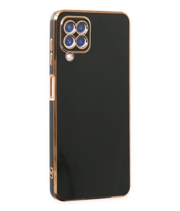 Newface Samsung Galaxy A12 Kılıf Volet Silikon
