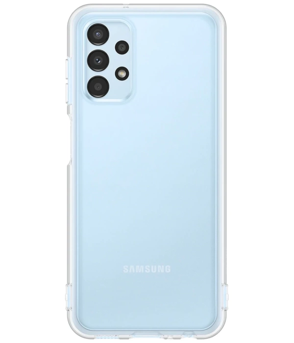 Newface Samsung Galaxy A13 4G Kılıf Lüx Şeffaf Silikon