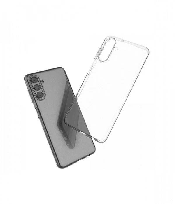 Newface Samsung Galaxy A13 5G Kılıf Lüx Şeffaf Silikon