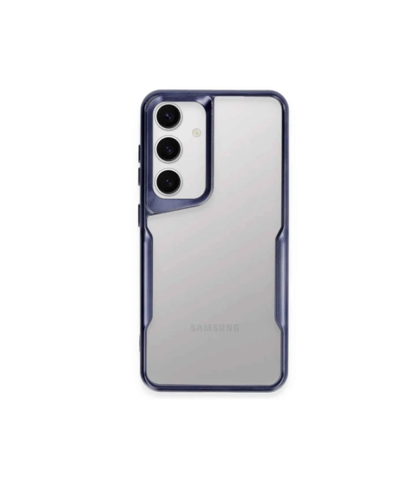 Newface Samsung Galaxy A14 4G Kılıf Boyi Silikon Kapak - Lacivert