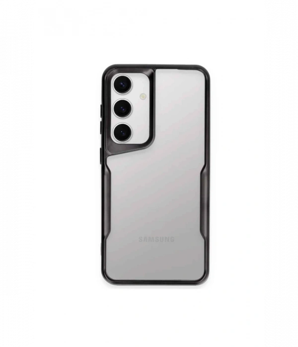 Newface Samsung Galaxy A14 4G Kılıf Boyi Silikon Kapak - Siyah