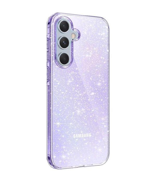 Newface Samsung Galaxy A14 4G Kılıf Glow Kapak - Mor