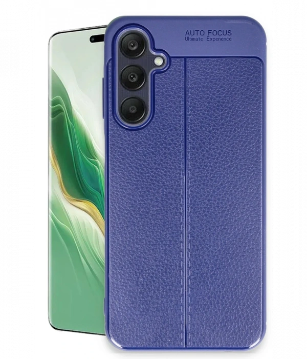 Newface Samsung Galaxy A15 4G Kılıf Auto Focus Kapak - Lacivert