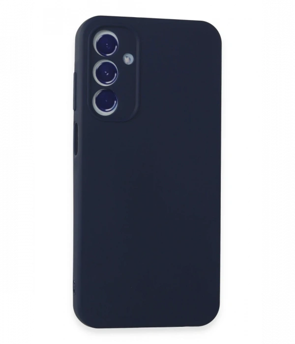 Newface Samsung Galaxy A15 4G Kılıf First Silikon - Lacivert