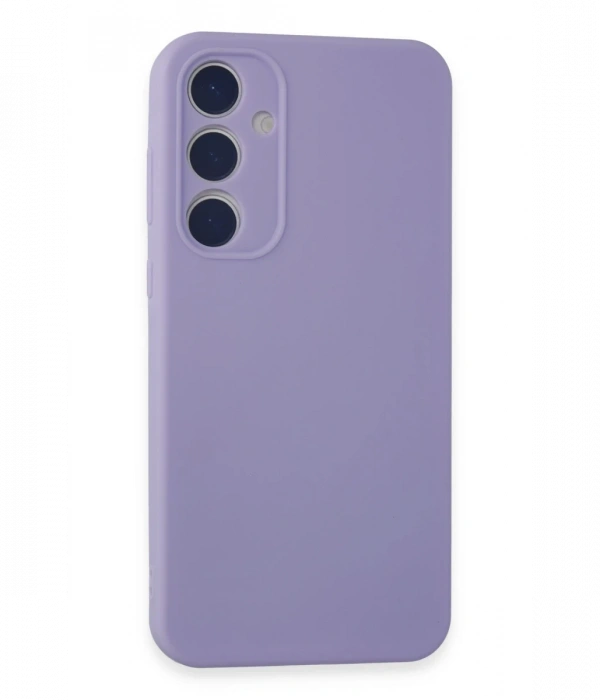 Newface Samsung Galaxy A15 4G Kılıf First Silikon - Lila