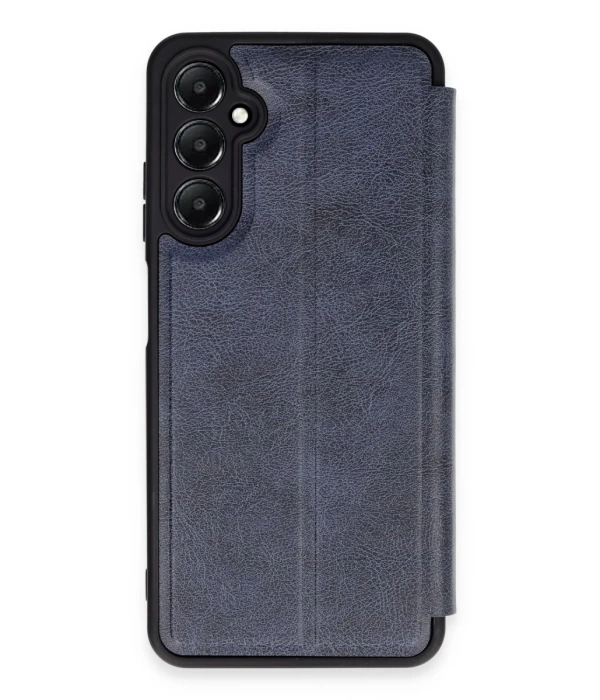 Newface Samsung Galaxy A15 4G Kılıf Flip Cover - Lacivert