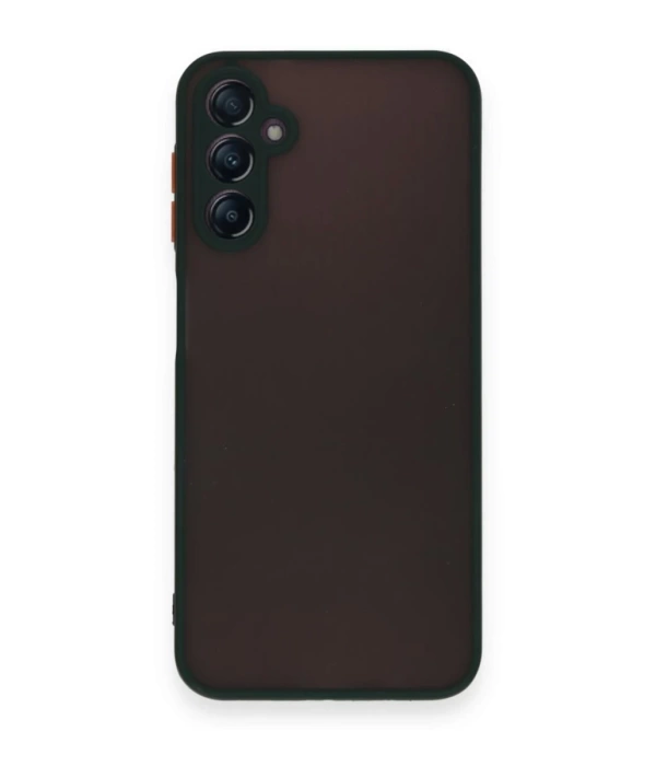 Newface Samsung Galaxy A15 4G Kılıf Montreal Silikon Kapak - Siyah