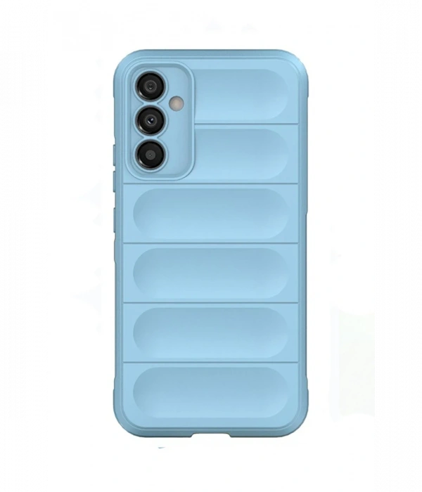 Newface Samsung Galaxy A15 4G Kılıf Optimum Silikon - Sky Blue