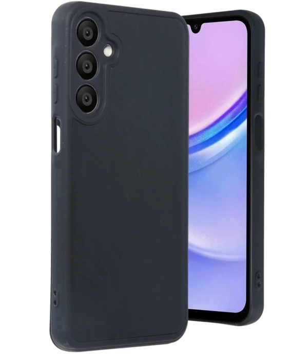 Newface Samsung Galaxy A16 5G Kılıf Aras Deri Kapak - Siyah