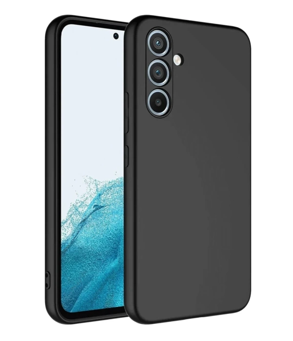 Newface Samsung Galaxy A16 5G Kılıf First Silikon - Siyah