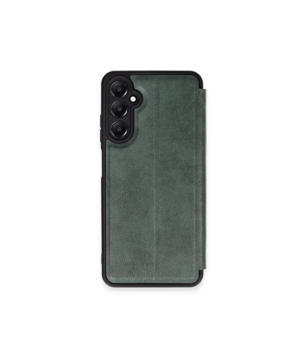 Newface Samsung Galaxy A16 5G Kılıf Flip Cover - Koyu Yeşil