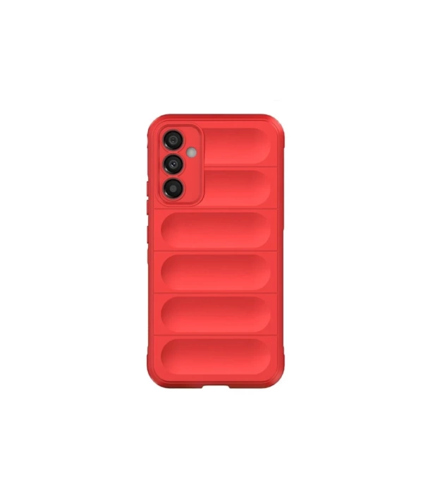 Newface Samsung Galaxy A16 5G Kılıf Optimum Silikon - Kırmızı