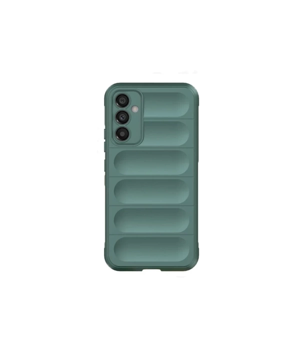 Newface Samsung Galaxy A16 5G Kılıf Optimum Silikon - Koyu Yeşil