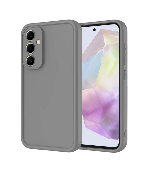 Newface Samsung Galaxy A16 5G Kılıf Viera Silikon - Gri
