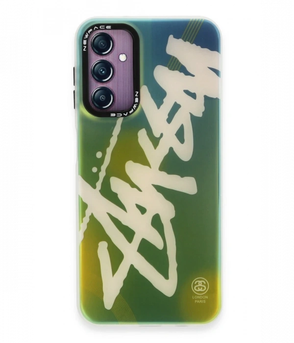 Newface Samsung Galaxy A24 4G Kılıf Estoril Desenli Kapak
