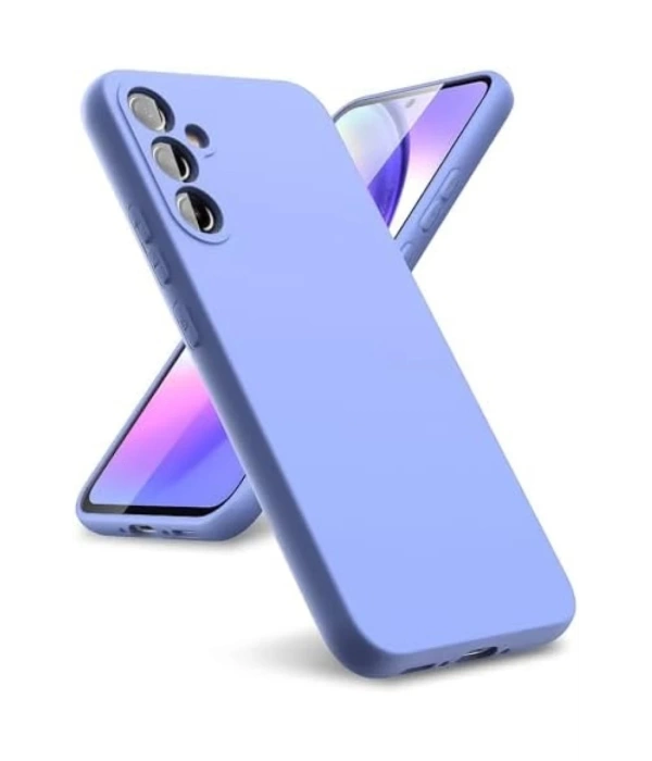Newface Samsung Galaxy A24 4G Kılıf First Silikon - Lila