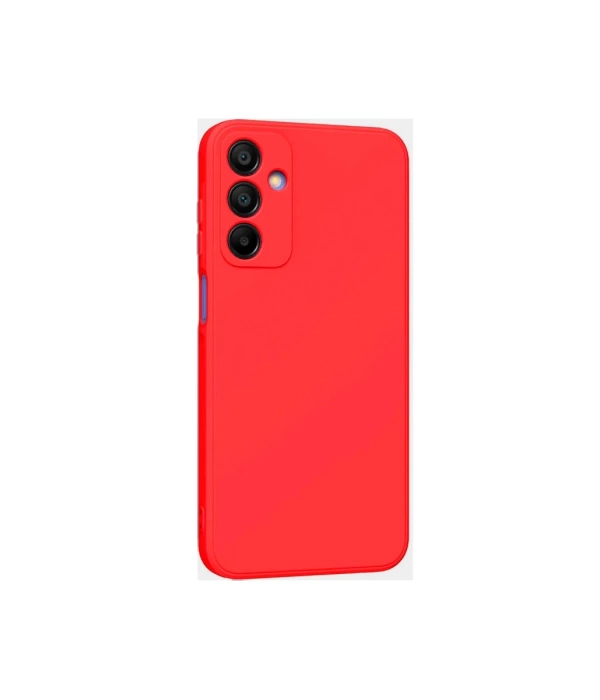 Newface Samsung Galaxy A25 5G Kılıf First Silikon - Kırmızı