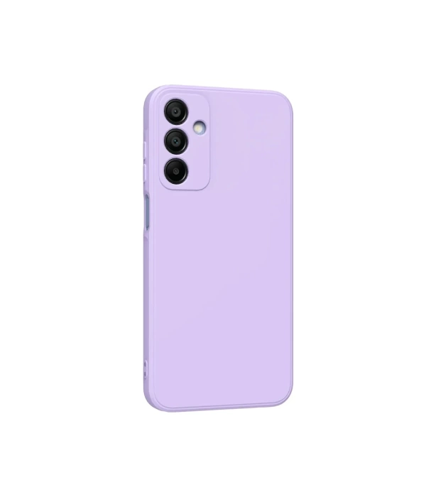 Newface Samsung Galaxy A25 5G Kılıf First Silikon - Lila
