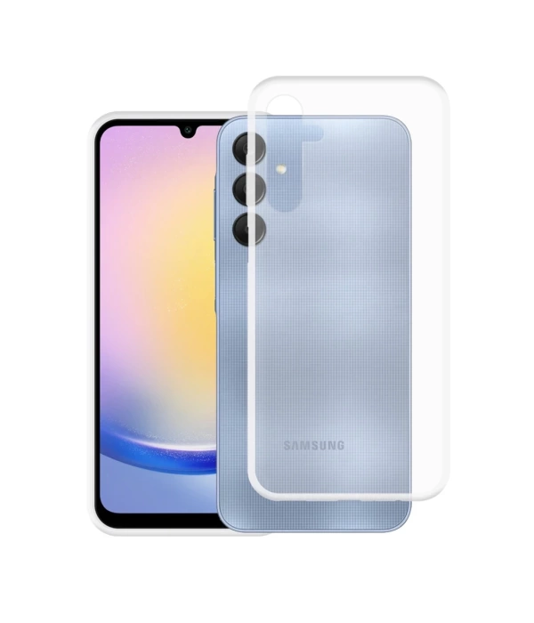 Newface Samsung Galaxy A25 5G Kılıf Lüx Şeffaf Silikon