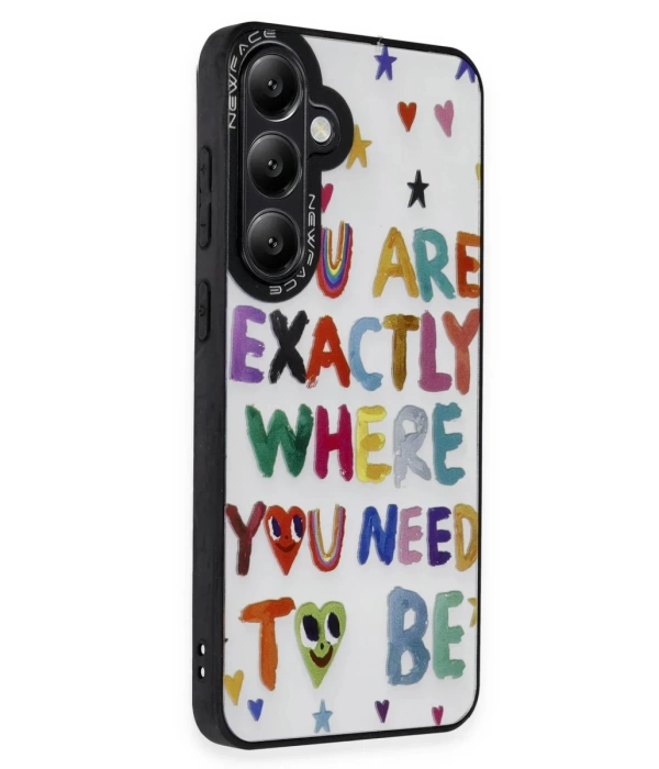 Newface Samsung Galaxy A25 5G Kılıf Mirror Desenli Kapak - Mirror - 10