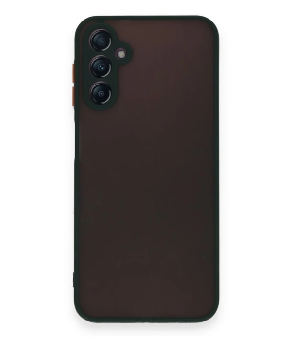 Newface Samsung Galaxy A25 5G Kılıf Montreal Silikon Kapak - Yeşil