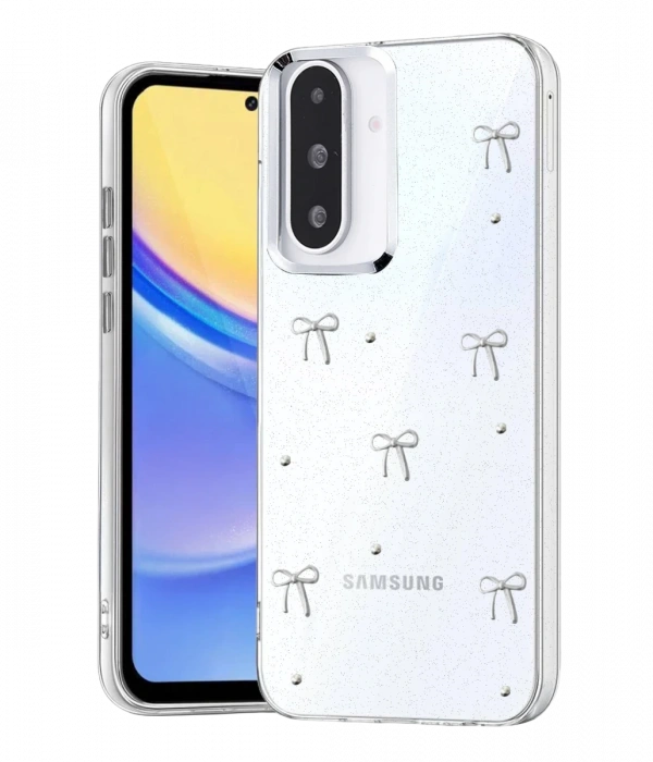 Samsung Galaxy A26 Fiyonk Desenli Kapak